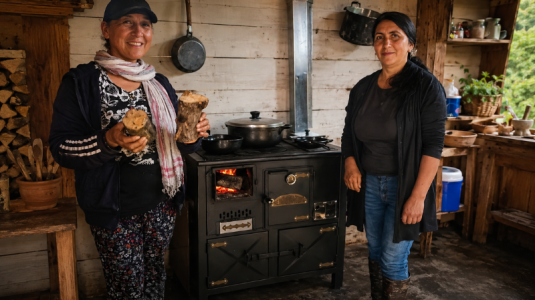 Hornillas ecoeficientes Ergonatura Metalcof