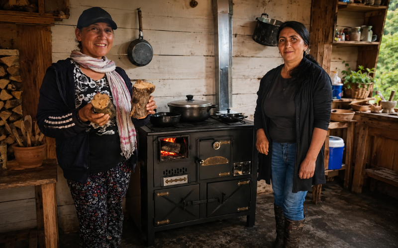 Hornillas ecoeficientes Ergonatura Metalcof