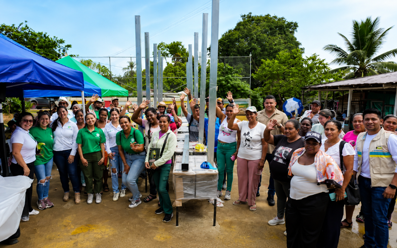 entregas de estufas ecoeficientes ergonatura en antioquia